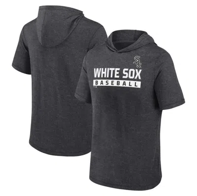 Profile Black Chicago White Sox Big & Tall Short Sleeve Pullover Hoodie