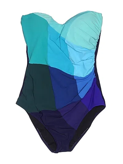 Pre-owned Profile Bodysuit In Blue