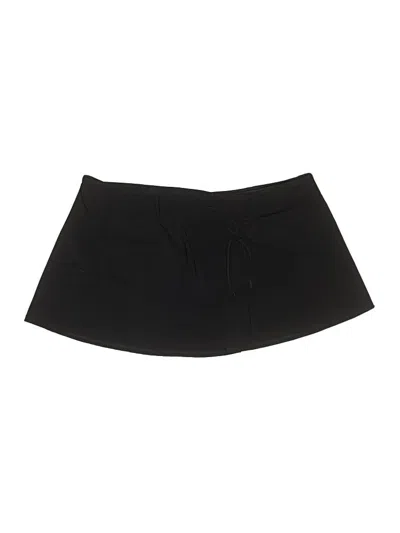 Pre-owned Profile By Gottex Active Skort In Black