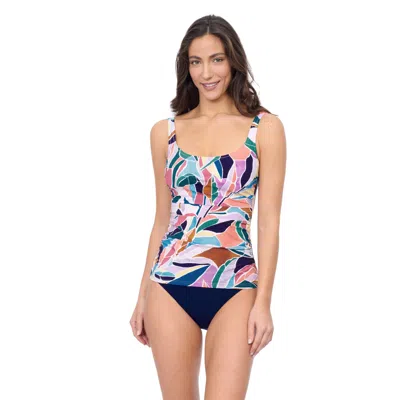 Profile By Gottex Aura Square Neck D Cup Tankini