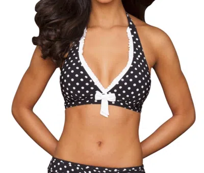 Profile By Gottex Banded Halter Bikini Bra In Tea At Three In Multi