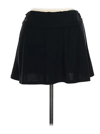 Pre-owned Profile By Gottex Casual Skirt In Black