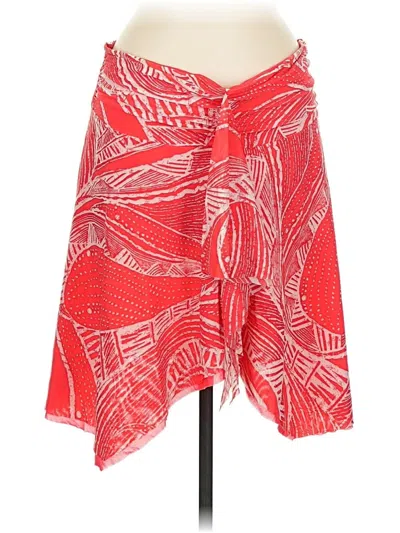 Pre-owned Profile By Gottex Casual Skirt In Red