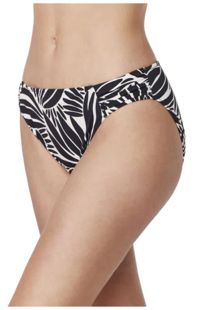 Profile By Gottex Comeback Mid Rise Swim Bottom In Black