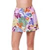 Profile By Gottex Costa Del Sol Pull-on Skirt In Multi