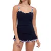 Profile By Gottex D-cup Underwire One Piece Swimsuit In Leopard In Multi
