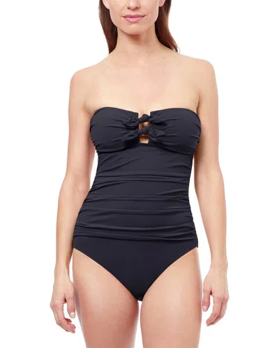 Profile By Gottex Dandy Bandeau One-piece In Blue