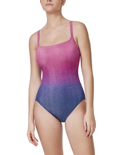 Profile By Gottex Dream Ombre Square Neck One Piece In Multi
