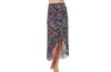 Profile By Gottex Flora Mesh Wrap Long Skirt In Multi