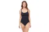 PROFILE BY GOTTEX FLORENCE ALLOVER SHIRRING ONE PIECE SWIMSUIT
