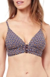 Profile By Gottex Let It Be Bikini Top In Navy
