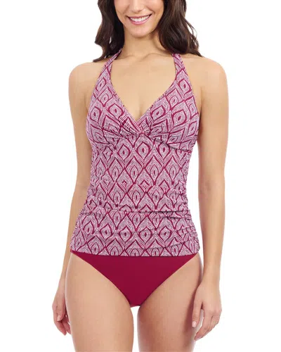 Profile By Gottex Halter Bikini Tankini In Multi