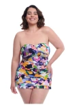 Profile By Gottex Holi Sweetheart Bandeau Full Figure Swimdress