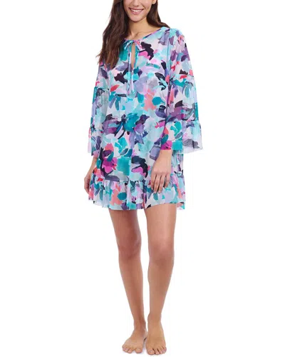 Profile By Gottex Holi Tunic In Blue Multi