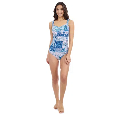 Profile By Gottex Karma D Cup Center Ruched Tankini