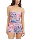Profile By Gottex Karma Sweetheart Bandeau Swimdress One Piece