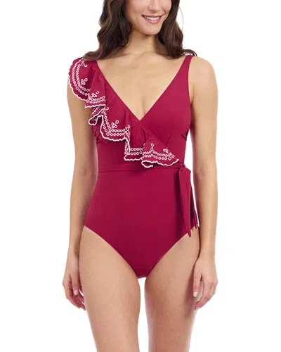 Profile By Gottex Lola One-piece In Burgundy