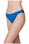 Profile By Gottex Mademoiselle Mid Waist Bikini Bottom In Gold