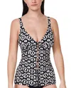 Profile By Gottex Mantra D Cup Tankini Top In Multi