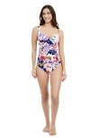 Profile By Gottex Melody Sweetheart Twist Tankini In Multi