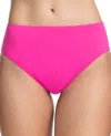 PROFILE BY GOTTEX MID RISE TANKINI BOTTOM IN TUTTI FRUTTI FUCHSIA