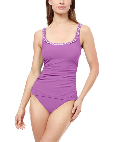 Profile By Gottex Neck Tankini In Black