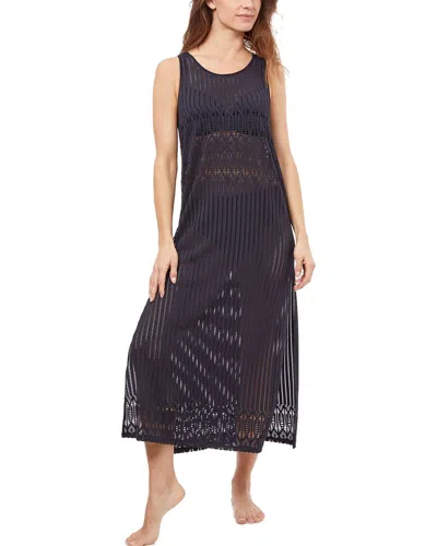 Profile By Gottex Notre Dame Mesh Long Dress In Black