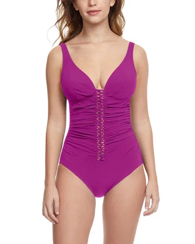 Profile By Gottex One-piece In Purple