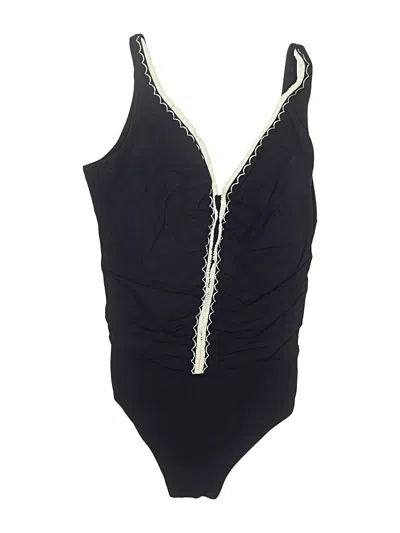 Pre-owned Profile By Gottex One Piece Swimsuit In Black