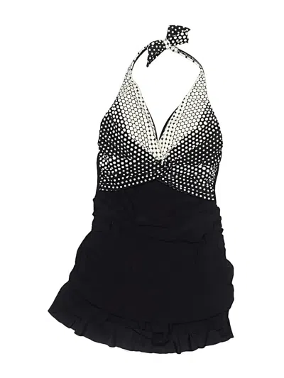 Pre-owned Profile By Gottex One Piece Swimsuit In Black