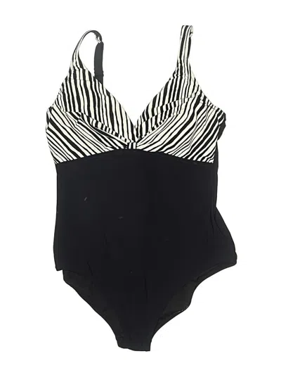 Pre-owned Profile By Gottex One Piece Swimsuit In Black