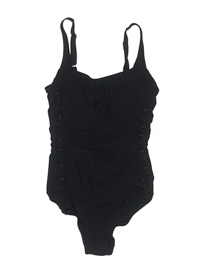 Pre-owned Profile By Gottex One Piece Swimsuit In Black
