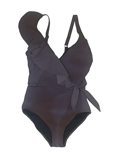 Pre-owned Profile By Gottex One Piece Swimsuit In Brown