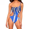 Profile By Gottex One Shoulder Monokini One Piece Swimsuit In Maasai