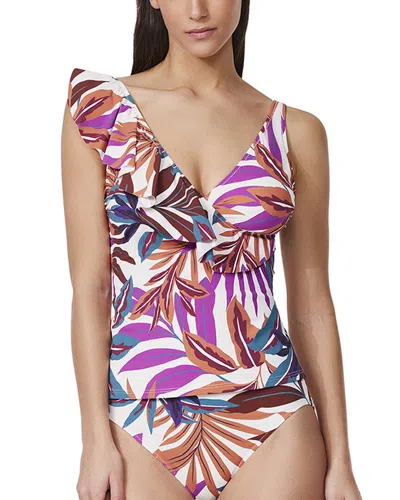 Profile By Gottex Plantopia One-piece In Purple