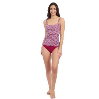 Profile By Gottex Plume D Cup Square Neck Tankini