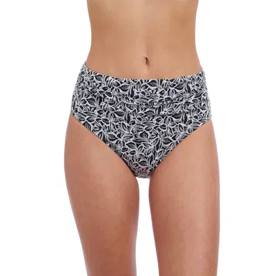 Profile By Gottex Plumeria Mid-rise Shirred Pant