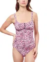 Profile By Gottex Pretty Wild D-cup Tankini In Pink