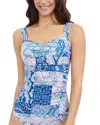 Profile By Gottex Karma D Cup Center Ruched Tankini