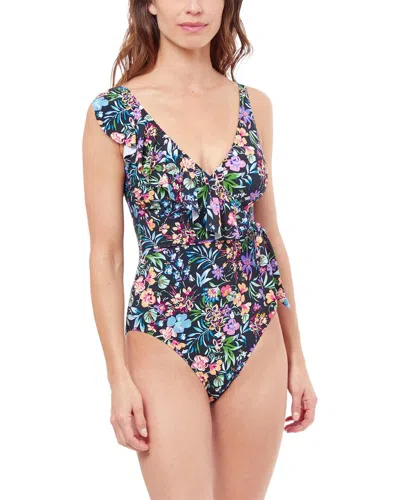 PROFILE BY GOTTEX PROFILE BY GOTTEX RUFFLE ONE-PIECE