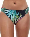 Profile By Gottex Side Tab Hipster Bikini Bottom In Tropico Black
