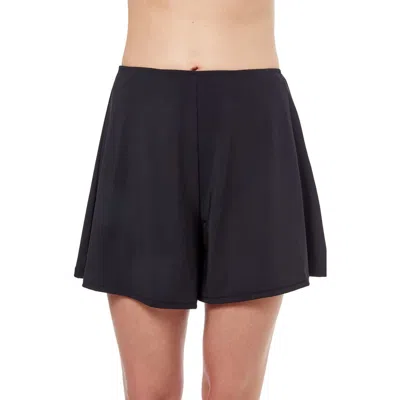 Profile By Gottex Skirted Swim Bottoms In Black