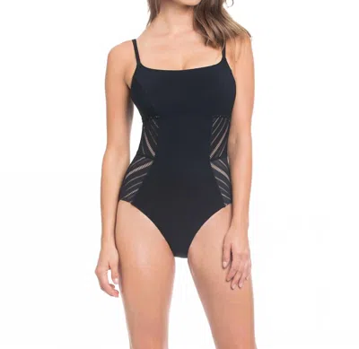 Profile By Gottex Some Like It Hot Lingerie One Piece In Black