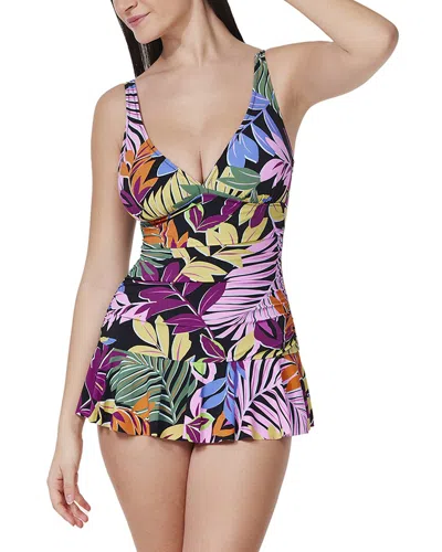 Profile By Gottex Costa Del Sol D-cup Swimdress In Multi
