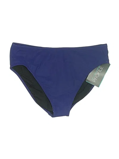 Pre-owned Profile By Gottex Swimsuit Bottoms In Blue