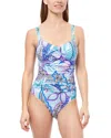 PROFILE BY GOTTEX PROFILE BY GOTTEX TROPIC BOOM D-CUP WIDE STRAP ONE-PIECE