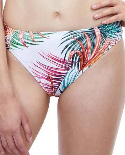 Profile By Gottex Tropico Side Tab Bikini Bottom In White