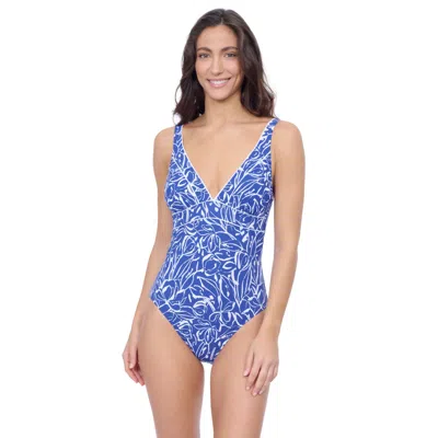 Profile By Gottex Tulip V Neck One Piece