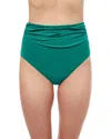 Profile By Gottex Tutti Frutti High Waist Shirred Bottom