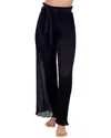 Profile By Gottex Tutti Frutti Pleated Sheer Cover-up Pants
